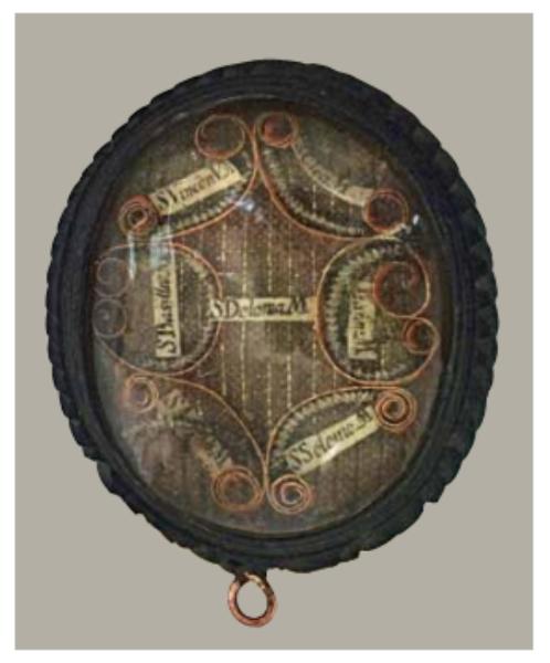 Medaglione reliquiario