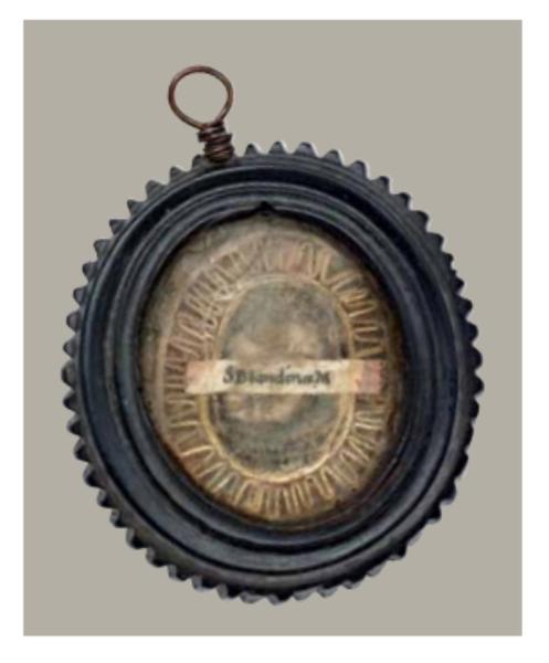 Medaglione reliquiario