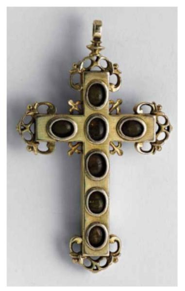 Reliquiario a croce - Stauroteca