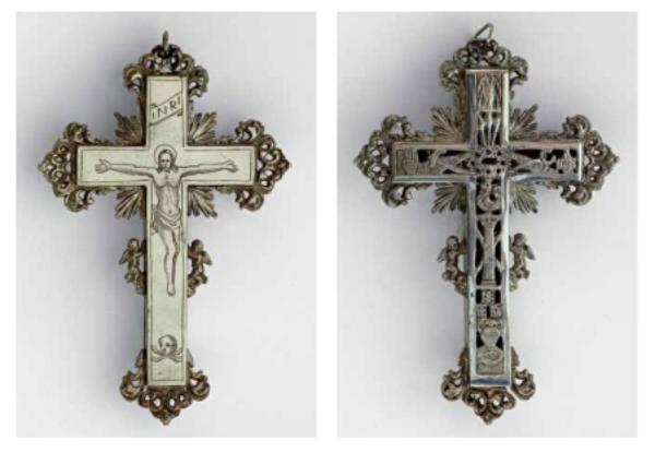 Reliquiario a croce - Stauroteca