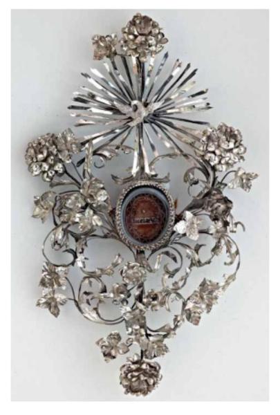Reliquiario a medaglione