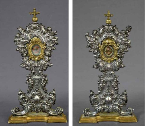 Reliquiario a ostensorio