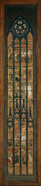 Cartone per la vetrata di S. Carlo Borromeo nel Duomo di Milano