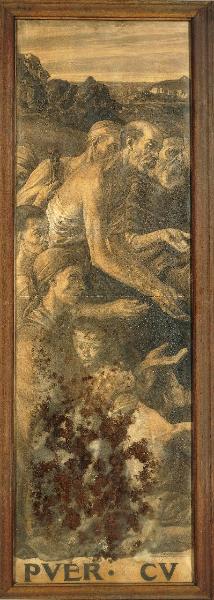 Cartone per la vetrata di S. Carlo Borromeo nel Duomo di Milano