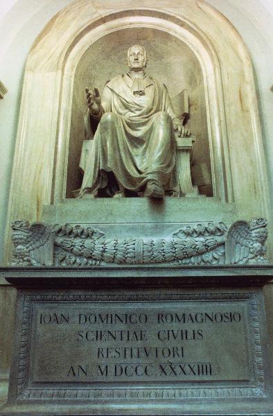 Monumento funebre Giovanni Domenico Romagnosi