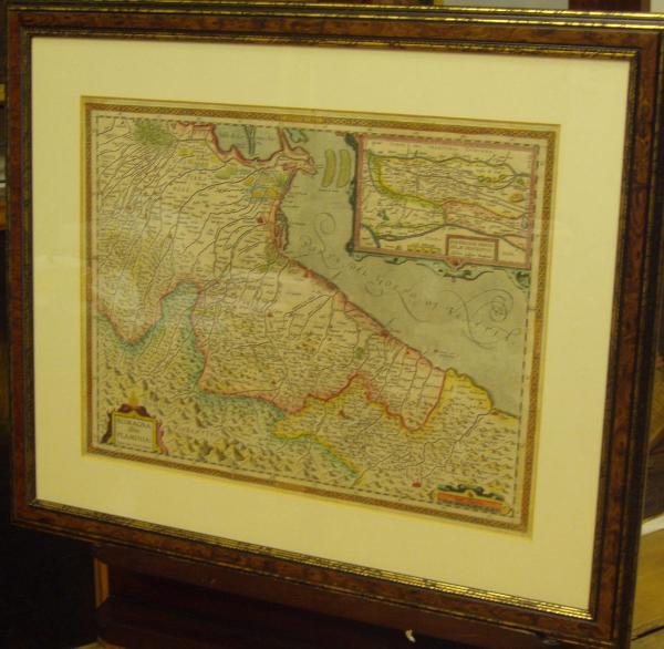 Carta della regione Romagna