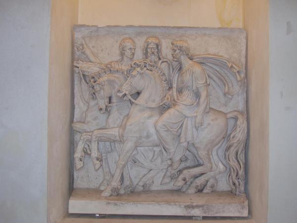 L'imperatore Massimiano e le Terme erculee (o Massimiano Erculeo che abbellisce e fortifica Milano)