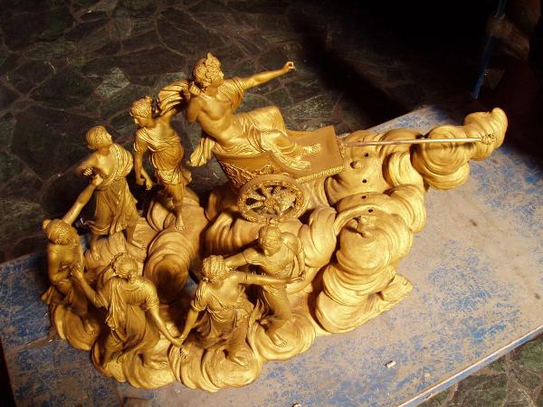 Gruppo raffigurante l'Aurora di Guido Reni