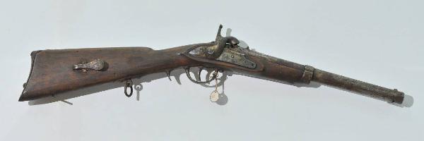 Pistolone da cavalleria piemontese modello 1860 ridotto