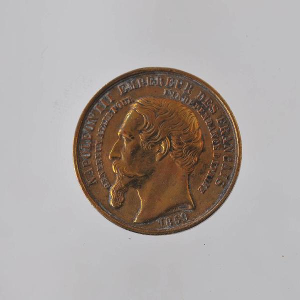 Medaglia popolare italo-francese della guerra 1859