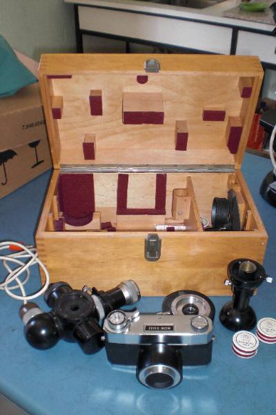Set di accessori per microscopio - ottica