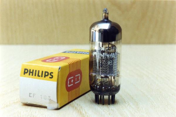Valvola Philips Miniwatt EF183 - valvola