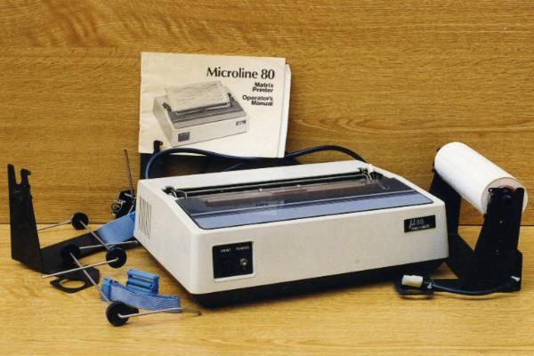 Stampante Microline 80 - stampante