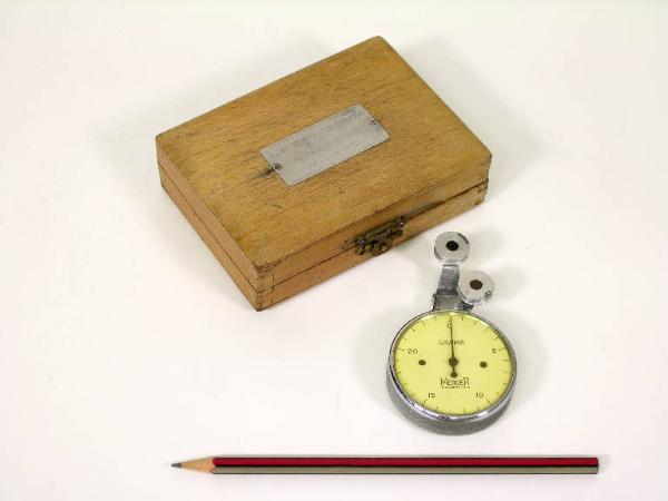 Tensiometro con scatola - metrologia