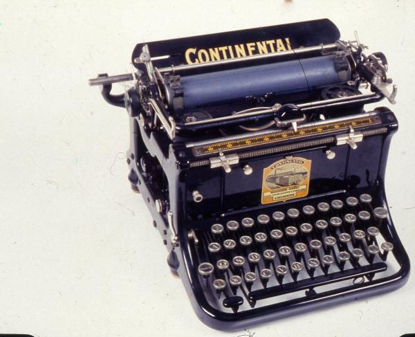 Continental - macchina per scrivere - industria, manifattura, artigianato