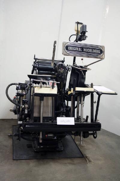 "Stella" - macchina da stampa tipografica - industria, manifattura, artigianato