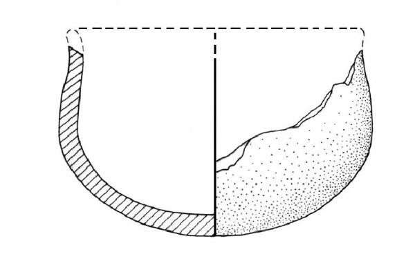 Ciotola/ tazza globosa