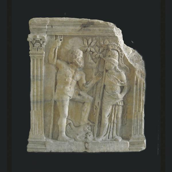 Atena e Poseidone si contendono il predominio sull'Attica/ Il poeta e la Musa/ Pugile/ Cavaliere