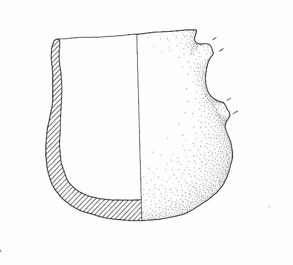 Boccale piriforme cilindrico