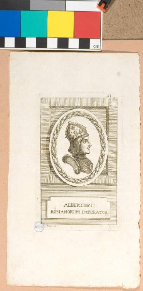 RITRATTO DELL'IMPERATORE ALBERTO II D'ASBURGO