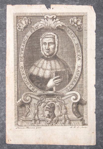 Francesco Petrarca fiorent. poeta laureato