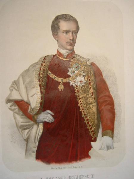 Francesco Giuseppe I° imperatore d'Austria