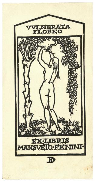 Ex libris per Mansueto Fenini