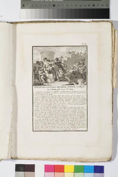 Figures / De l'Histoire Romaine / Accompagnée d'un précis historique / au bas de chaque estampe/ VI Livrason