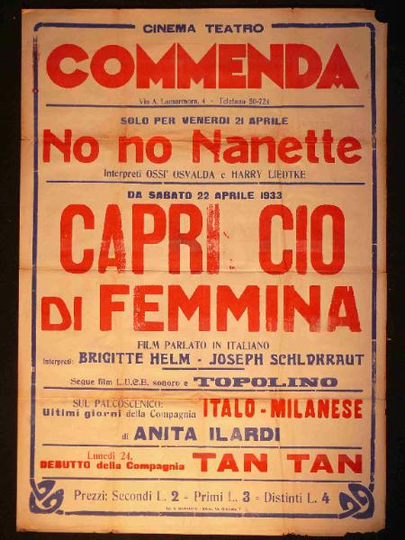 No no Nanette/ Capriccio di femmina