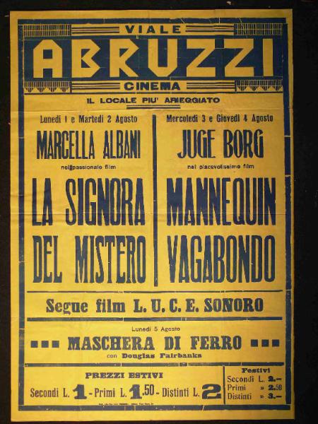 La signora del mistero/ Mannequin vagabondo