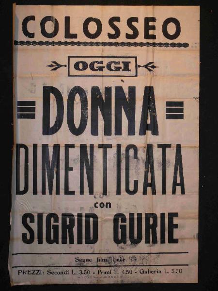 Donna dimenticata