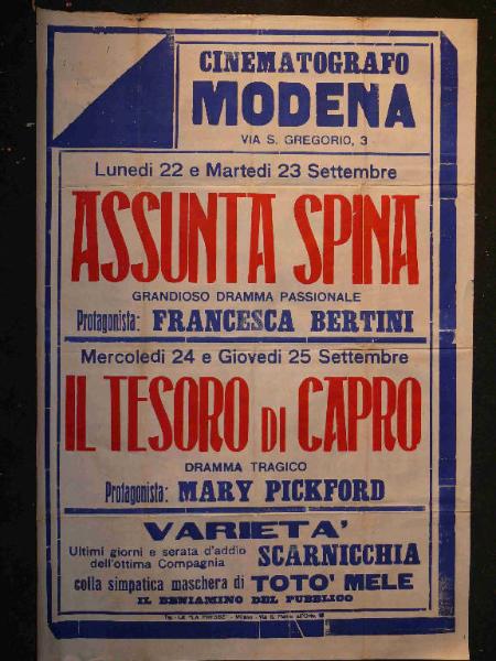 Assunta Spina/ Il tesoro di Capro