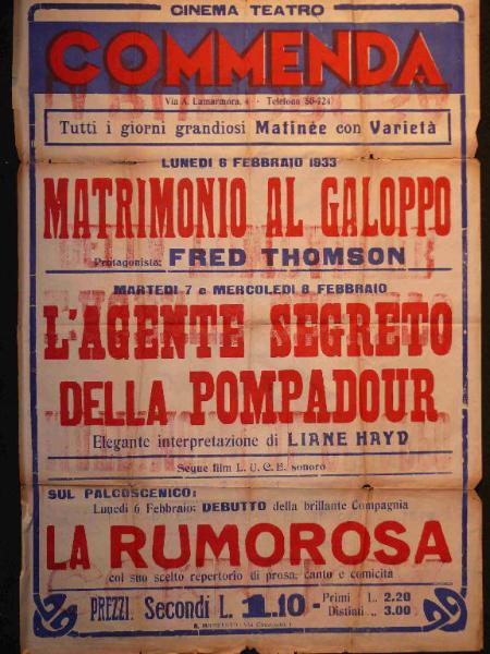 Matrimonio al galoppo/ L' agente segreto della Pompadour