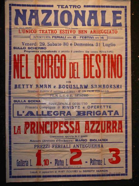 Nel gorgo del destino/ Doroty Vernon