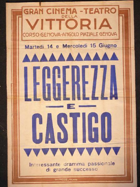 Leggerezza e castigo