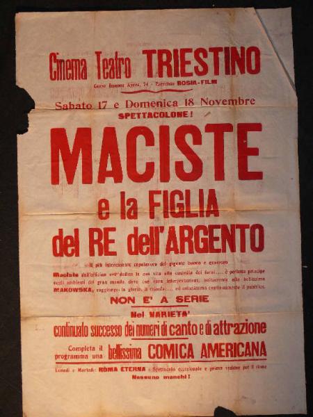 Maciste e la figlia del re dell'argento/ Roma eterna