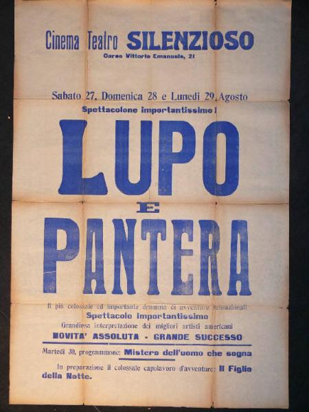 Lupo e pantera/ Mistero dell'uomo che sogna/ Il figlio della notte