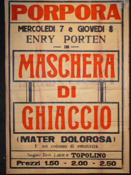 Maschera di ghiaccio (Mater dolorosa)