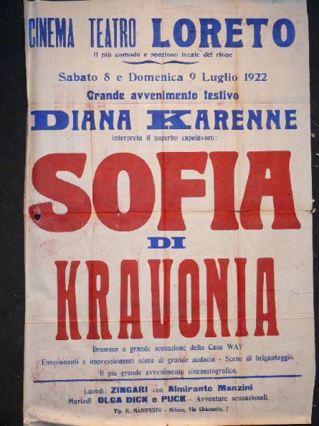 Sofia di Kravonia/ Zingari/ Olga Dick e Puck