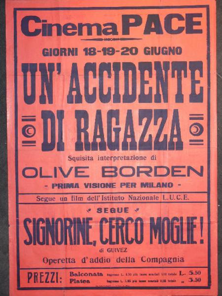 Un' accidente di ragazza/ Signorine, cerco moglie!