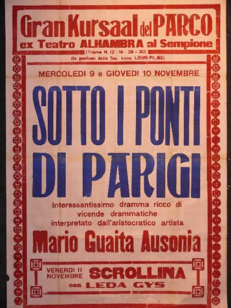 Sotto i ponti di Parigi/ Scrollina