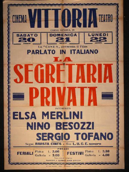 La segretaria privata