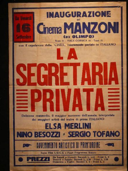 La segretaria privata