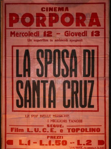 La sposa di Santa Cruz