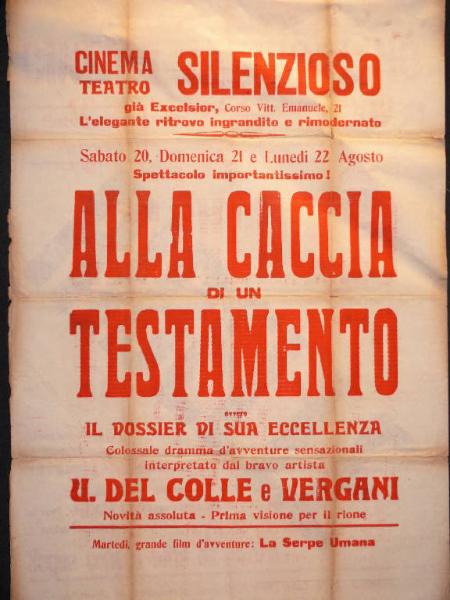 Alla caccia di un testamento/ La serpe umana