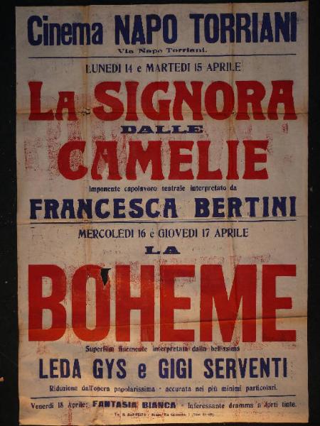 La signora dalle camelie/ La boheme/ Fantasia bianca