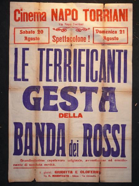 Le terrificanti gesta della banda dei rossi/ Giuditta e Oloferne