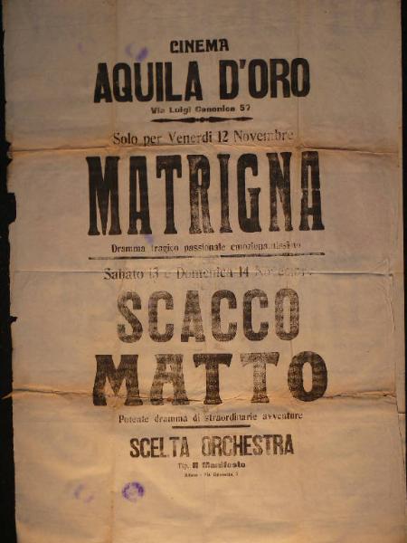 Matrigna/ Scacco matto