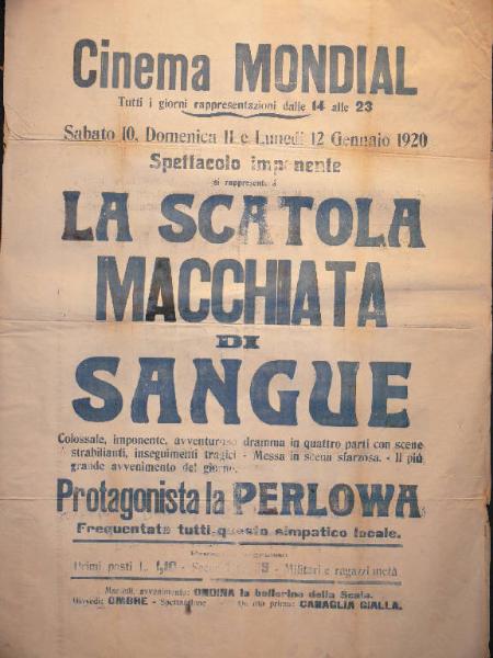 La scatola macchiata di sangue/ Ombre/ Canaglia gialla