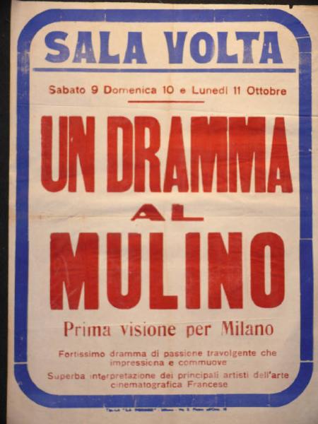 Un dramma al mulino